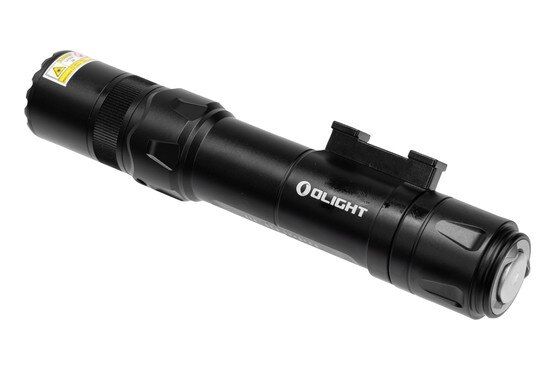 Olight Odin GL M Rechargeable Rail Mount Light features a 1,500 lumens white LED and green laser.